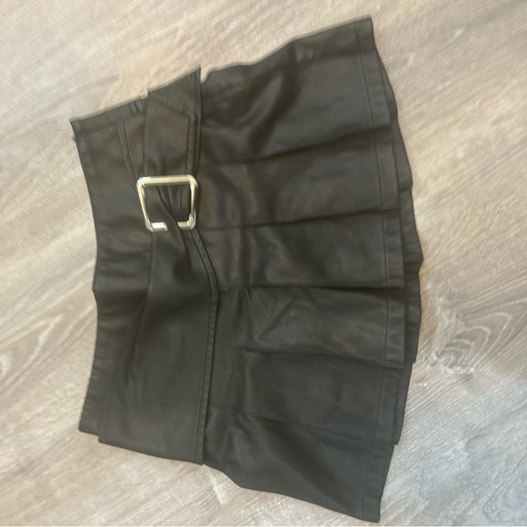I.AM.GIA Dresses & Skirts - I AM GIA BLACK LEATHER SKIRT